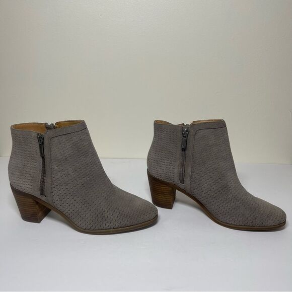 Lucky Brand Petre Suede Booties Size 7.5 - Picture 4 of 10